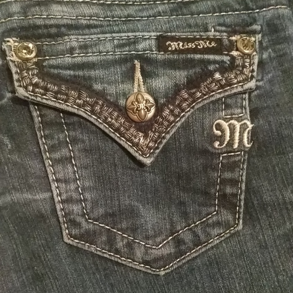 Miss Me Skinny Jeans, Size 24